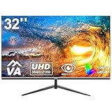 AESNO 32 インチ 4K モニター PC ディスプレイ 100% sRGB 広色域